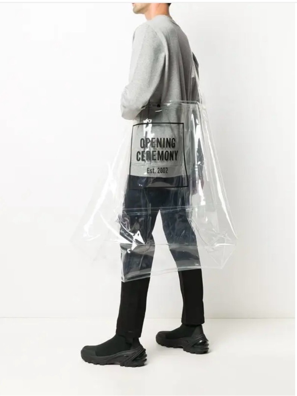 Giant Opening Ceremony Transparent Box Logo Tote - Picture 3 of 5